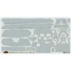 Tamiya 300012649-1:35 Zimmerit Foto Incisione Parti per King Tiger Porsche variante