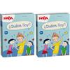 HABA 2012191003 - Chi sono? - Gioco da tavolo per bambini, in latta. Più 5 anni (Confezione da 2)