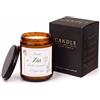 Generic Regalo Zia - Candela Profumata Lavanda 200g Natale Compleanno | Candela profumata alla lavanda in elegante barattolo ambrato. Regalo zia, donna, per natale o compleanno.