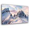 Printerland Quadri Moderni PAESAGGIO MONTAGNA Montano Quadro moderno da Parete XXL grande Stampa su tela Canvas Decorazione Murale muro Soggiorno Arredo Camera da letto Cucina (50x70 cm, 2)