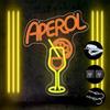 VEGOATY Pannello LED per cocktail, con luce al neon, personalizzabile, in acrilico, decorazione da parete, per bar, ristorante, feste