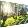 LUMASOUL Quadro Moderno Soggiorno su Tela 90x60 cm | Stampa decorativa da parete, wall art per soggiorno, camera da letto e ufficio