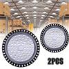 WZTO UFO Faretto LED 200W 2pcs, 20000LM Led Industriale Interni 6000K Luce Bianco, Risparmio Energetico IP65 Impermeabile Illuminazion Lampadario Faretto Led per Magazzino Officine Soggiorno Case