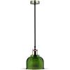 V-TAC Portalampada Pendente 1MT E27 Elegant Stylish 145mm - Vetro Verde - V-Tac