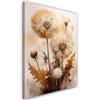 Feeby Stampe Da Parete - Quadri Soggiorno - Dente di leone in fiore in seppia - 30x45 cm - Decorazioni Camera Da Letto