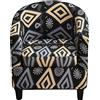 AQIGR Copripoltrona 1 Posto Elasticizato Copripoltrona Chesterfield Antiscivolo Stampata Copri Poltroncina Universale Rimovibile Lavabile Fodera per Sedia da Club (Color : #56)