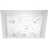 Globo PLAFONIERA METALLO BIANCO, LAMPADINE ESCLUSE: 2xE27 ILLU 60W Art. 48062-2, led