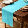 OFFCUP Non Tessuto Runner Azzurro Cielo 25Mx30cm, Tavolo in Tessuto | Decorazione Tavola, Rotolo Runner Decorativo Da Tavola Stoffa, Decorazione per Matrimonio Battesimi Comunioni Compleanni