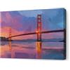 Panorama Poster Moderno di Design per Decorazioni Casa - Paesaggio Ponte 100x70 cm - Stampe di Design da Parete per Soggiorno - Camera da Letto e Cucina - Idea Regalo Originale