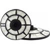 Generico LAMPIONE SOLARE LED UFO 3000W FARO LUCE FREDDA CREPUSCOLARE 100lm/W IP66