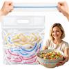 Generico Coperture per alimenti usa e getta, in plastica elasticizzata, per ciotole e piatti, con bordo elastico, trasparenti per cucina, picnic e uso all'aperto, A-100 pezzi