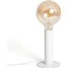 LEDKIA LIGHTING Lampada da Tavolo Metallo Rovia Bianco