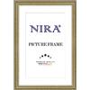 NiRa Cornice foto in legno 35 x 50 cm in Vecchio-Argento | Dimensione selezionabile | Cornici per poster | Puzzle | collage di foto HD085