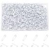 Hocansen 500 spille da balia, 20 mm, piccole, in metallo, per cucito e fai da te, accessori (bianco/BZ)