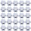 Garosa 25 pz LED SMD 5V 1W, Lampadina LED Ad Alta Potenza 200 lm, Luce Blu 455-460 NM per Lampada da Studio Casa Esposizione Illuminazione Alimentari/Faretti