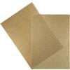 Netuno 50 fogli di carta pergamena marrone con motivo a foglie, formato DIN A4, 210 x 297 mm, carta trasparente per inviti, biglietti di nozze