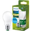 PHILIPS Ultra Efficient - Ultra energy saving lights, E27 LED light source, 40W, A60, warm white, pack of 1, frosted