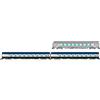 Hornby HN4474 Arnold SNCF, 3-unit pack "Train Expo", set 1, 2 x T2 sleeping coach + bar