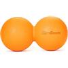 GymBeam DuoRoll, Palla Doppia Rigida per Massaggio, Palline per Massaggio del Collo e Colonna Vertebrale, Allevia le Tensioni Muscolari e i Crampi (Orange)