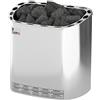 SAWO Scandia 4,5 kW Stufa elettrica per sauna; controllo da acquistarsi separatamente (modello NS); Multi-Voltaggio: 230V monofase o 400V trifase; Custodia in acciaio inossidabile