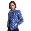 Desigual, Giacca padded con pizzo, Blu, S