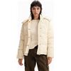 Desigual, Giacca imbottita testurizzata, Bianco, M