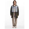 Desigual, Parka ibrida con cappuccio Mickey, Cotone, Verde, S