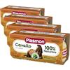 Plasmon Omogeneizzato Carne Cavallo e cereale 2x80g (Confezione da 4)