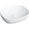 Omnires PORTLAND475BP, Lavabo da appoggio, 47 x 39 cm PORTLAND, White gloss
