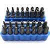 wolovo Set di punte di sicurezza a prova di manomissione con supporto di prolunga magnetico, punte cave, chiave inglese e torx, ideale per avvitatore a batteria e trapani