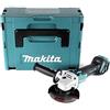 Makita DGA 511 ZJ Smerigliatrice angolare a batteria 18 V 125 mm Brushless Solo + Makpac - senza batteria, senza caricatore