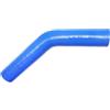 Breckner Germany Tubo Silicone Curvo 45° Ø45 mm 200x200 Rinforzato | Tubo silicone 45° Ø45 mm rinforzato con tessuto, resistente a calore, pressione, antigelo, olio e carburanti.