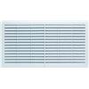 Generic Griglia di aerazione rettangolare in plastica (abs) - Dimensione 230x430 pass.aria cm2 468