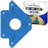 MONTERAL 1 Pezzo Squadra Magnetica per Saldatura con Forza di Attrazione 22,5 kg - Angolo Magnetico Saldatura Consentono di Impostare con Precisione Angoli di 45° 90° 135° - Garanzia di 10 Anni - MONTERAL
