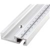 GIVIHGETI Guida per scanalatura a T con scala, 45 tipo 800 mm, guida in alluminio, scanalatura a T, per fai da te, sega circolare da tavolo, banco da lavoro