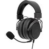 White shark Cuffie da gioco GORILLA nero/grigio