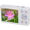 Gistuch fotocamera digitale 4K 64MP con zoom 18x Auto Focus Compatto Piccolo Filtri multipli Registrazione in loop Slow Motion Timelaps Fotografia Bianco Bianco