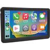 Gistuch Autoradio portatile controllo vocale navigazione AUX FM 7 pollici IPS touchscreen radio per Carplay Wireless Android Auto