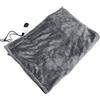Gistuch Coperta riscaldante per auto, 12 V, 48 W, morbida, calda, in flanella, a respirazione rapida, elettrica, per campeggio, 100 x 75 cm