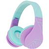 PowerLocus Cuffie wireless per bambini PowerLocus - P1, con microfono, colore viola