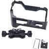 Generico Cage per fotocamera, compatibile con FUJIFILM, X-T4 XT4 | Cage completa, combo su misura, impugnatura, supporto cold shoe, fori filettati per treppiede(W 1 4 Magic Arm)