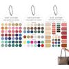 Generico Campionario Colori per Armocromia Carte Complete Portatili per Analisi | Guida Portatile Abbinamento Colori per Outfit Styling e Pianificazione Armadio Autunno Inverno