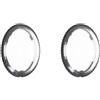 Generic Lente protettiva per Insta360 X4 Air Camera Vetro ottico o PC copriobiettivo Anti-graffio Protector per Insta360 X4 Air Camera Accessori (2-Pack)，Plastic，Plastic