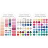 Generico Carte Palette Colori Cartelle Complete Personali Portatili Neutre | Colore Abbigliamento e Trucco per Pianificare Trucco e Guardaroba Autunno Inverno