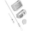 KACCDE Custodia protettiva in silicone con ventilazione, colore grigio | Custodia protettiva in silicone antiurto per fotocamera sportiva, con protezione per obiettivo e cinturino da polso