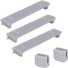 Kivivaka Dynamic Move Treppiede per DJI Lito 1 X1 Performance (Grigio) | Ideale per la fotografia aerea, in bilico stabile, video fluidi per la cattura, riprese all'aperto, risultati professionali