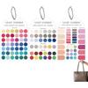Jvjggag Carte Palette Colori Cartelle Complete Personali Portatili Neutre | Guida Portatile Abbinamento Colori per Outfit Styling e Pianificazione Armadio Autunno Inverno