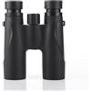 GLFLOW Binocolo leggero antiscivolo con ottica multi-rivestita, messa a fuoco ergonomica, nero, per viaggi e sport (12 x 32)