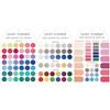 Generic Carte Palette Colori Carte Complete Portatili per Analisi Tinte Neutre | Guida Abbinamento Colori Palette per Outfit, Trucco, Pianificazione Guardaroba, Abbigliamento, Drappeggio, Autunno, , Inver