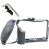 Generico Cage per fotocamera, compatibile con FUJIFILM, X-T4 XT4 | Cage completa, combo su misura, impugnatura, supporto cold shoe, fori filettati per treppiede(Clip Strap Cage)